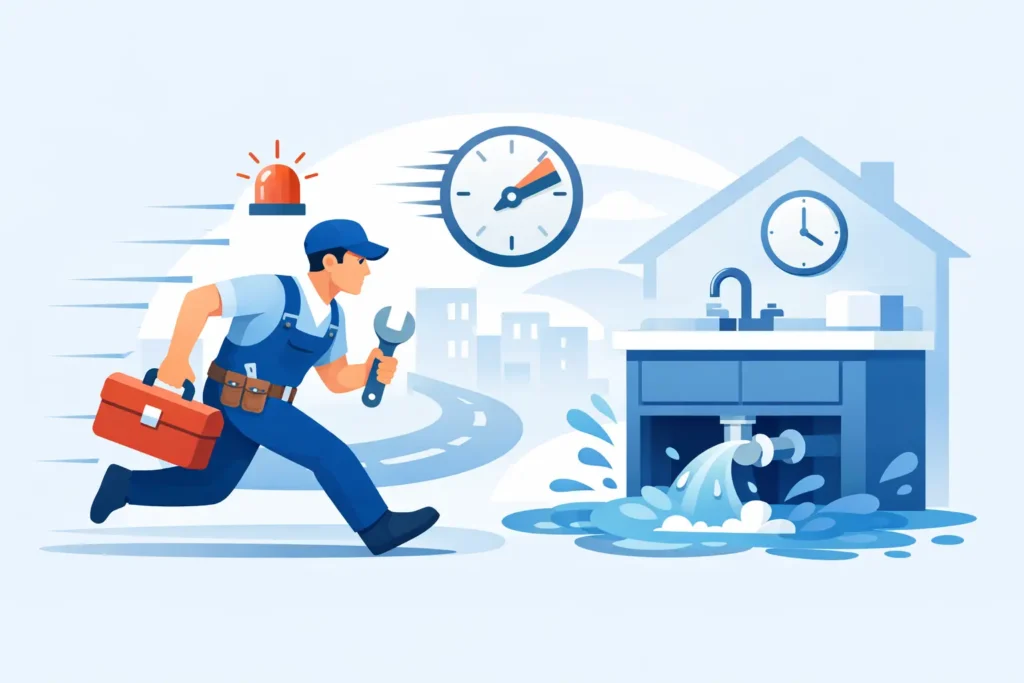 Emergency Plumber Response Time Explained