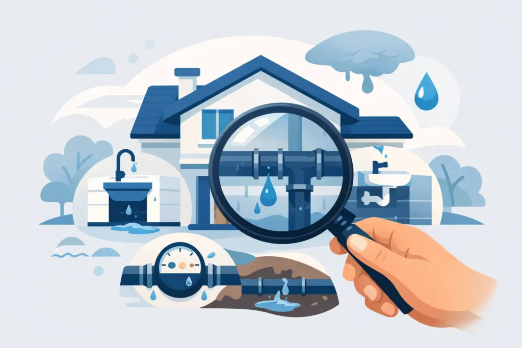 How to Find Hidden Water Leaks at Home