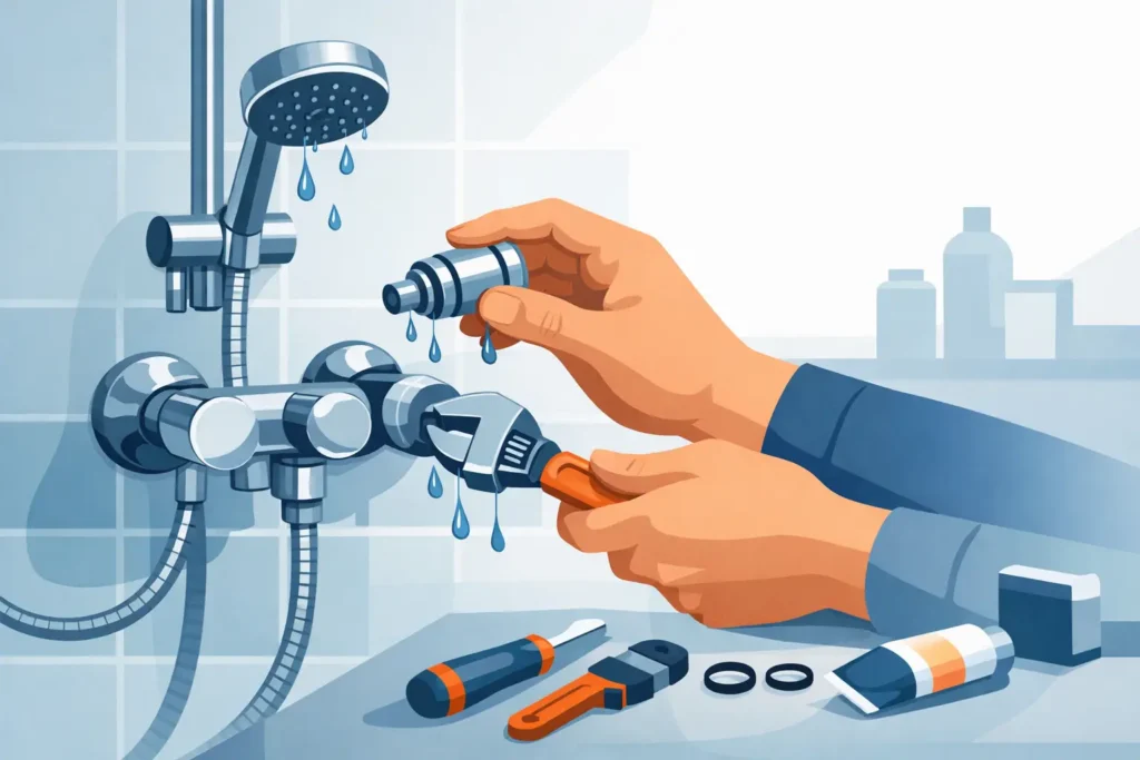 Shower Faucet Leaking Repair Steps That Work