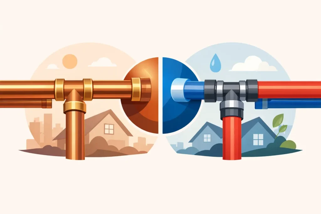 Copper vs PEX Piping: Which Fits Your Home?