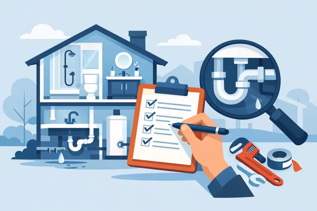 Home Plumbing Inspection Checklist for Homeowners