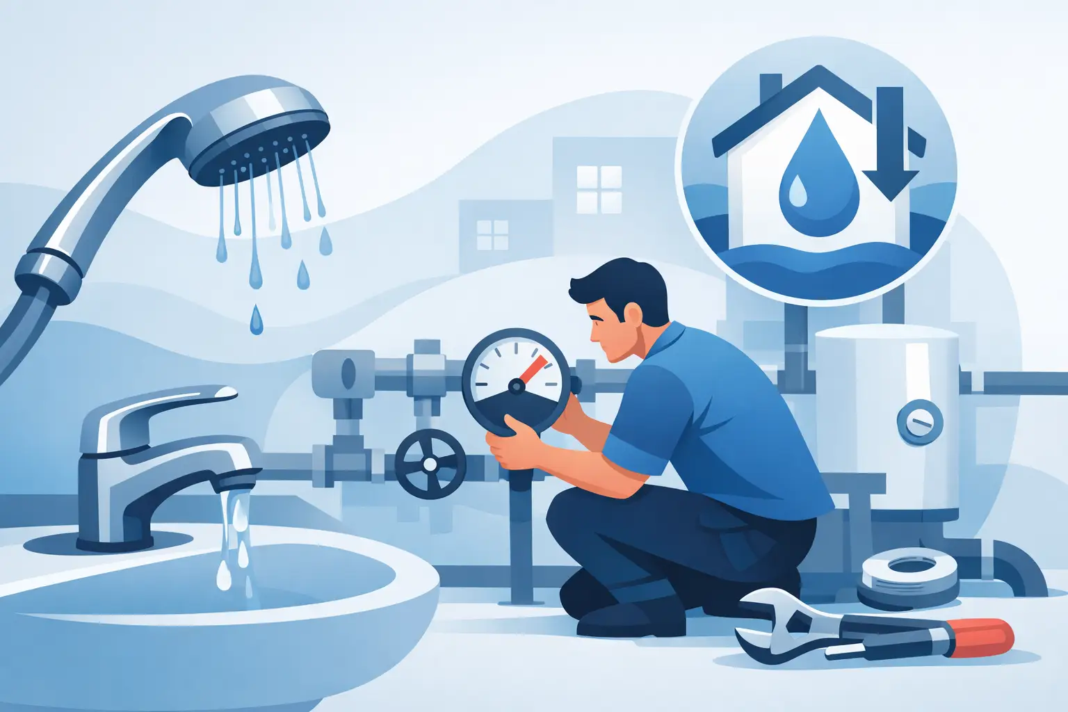 How to Fix Low Water Pressure at Home