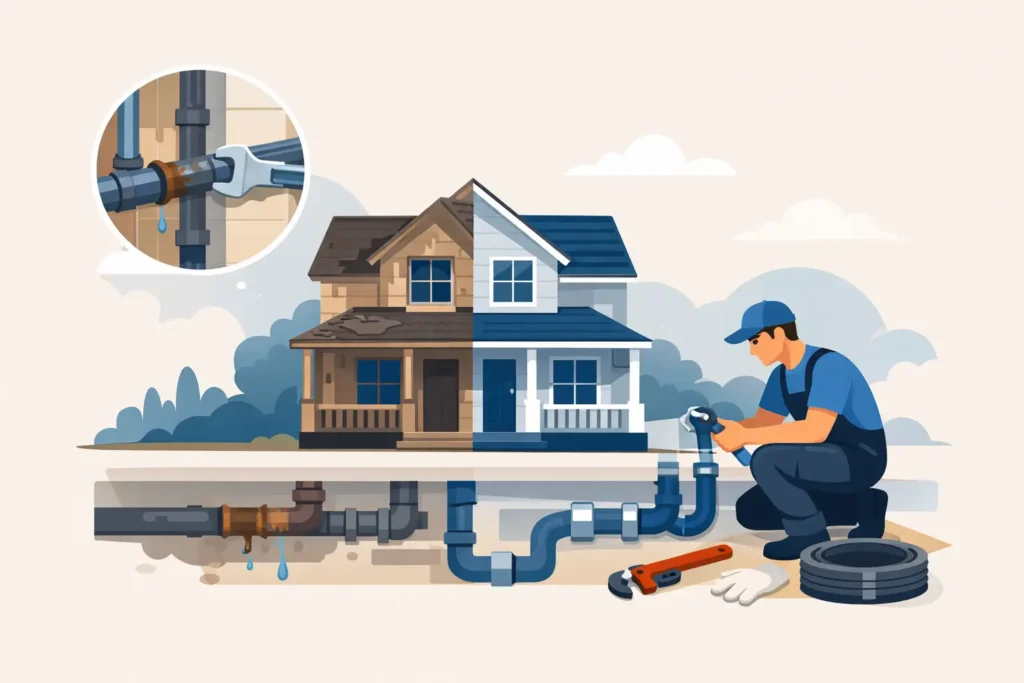 Guide to Repiping an Old House