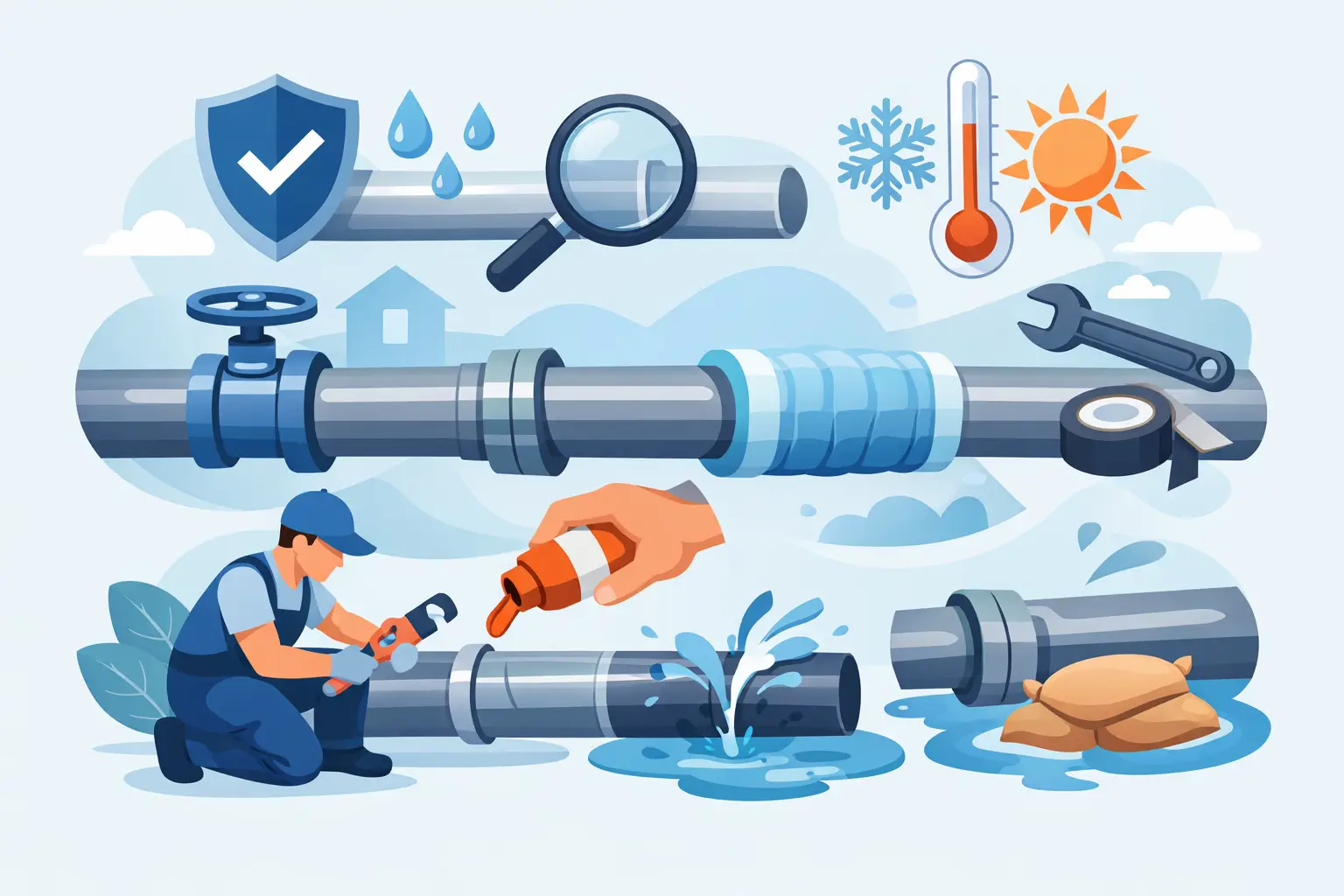8 Best Ways to Protect Pipes From Damage