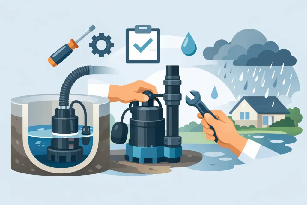 How to Maintain Sump Pumps Before Heavy Rain
