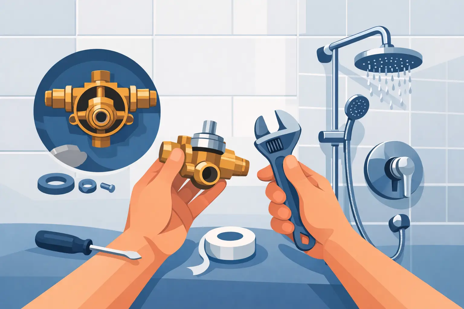 Shower Valve Replacement Guide for Homeowners