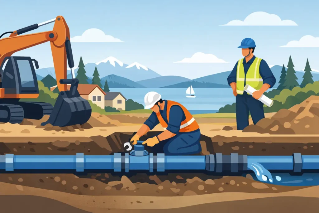 Silverdale Water Line Installation Done Right