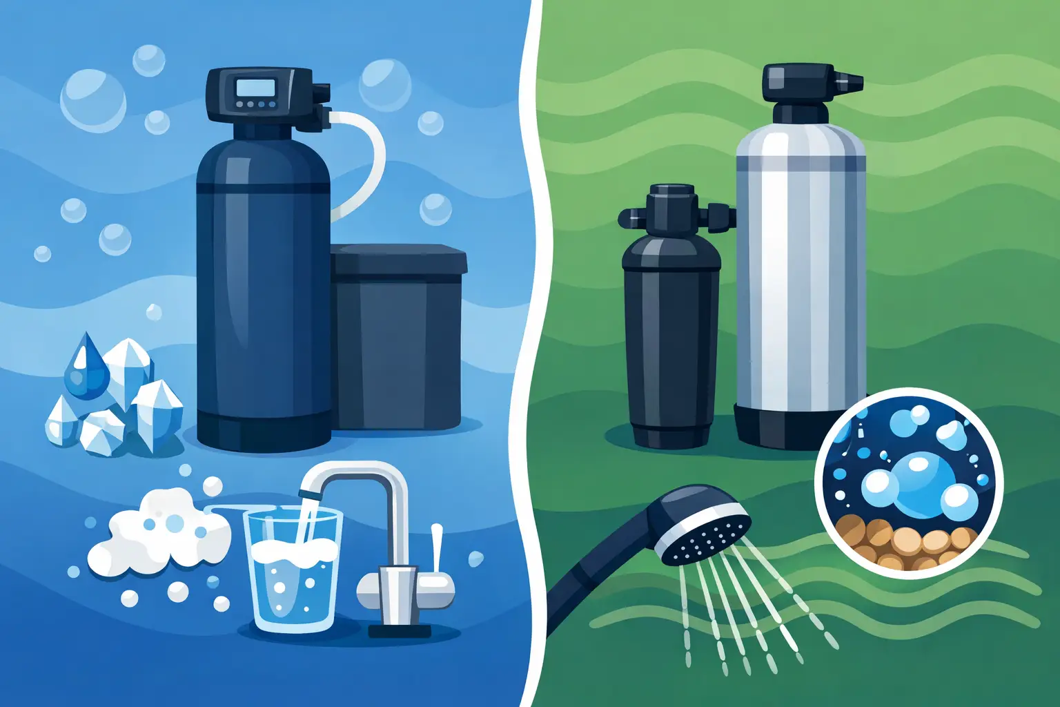 Water Softener Versus Conditioner Compared
