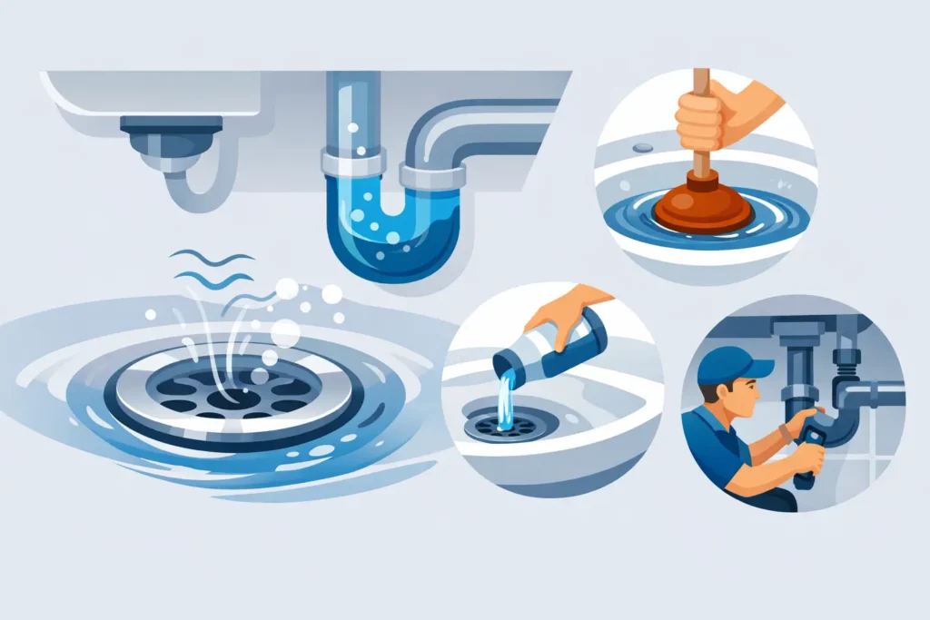 What Causes Drain Gurgling? Common Home Fixes