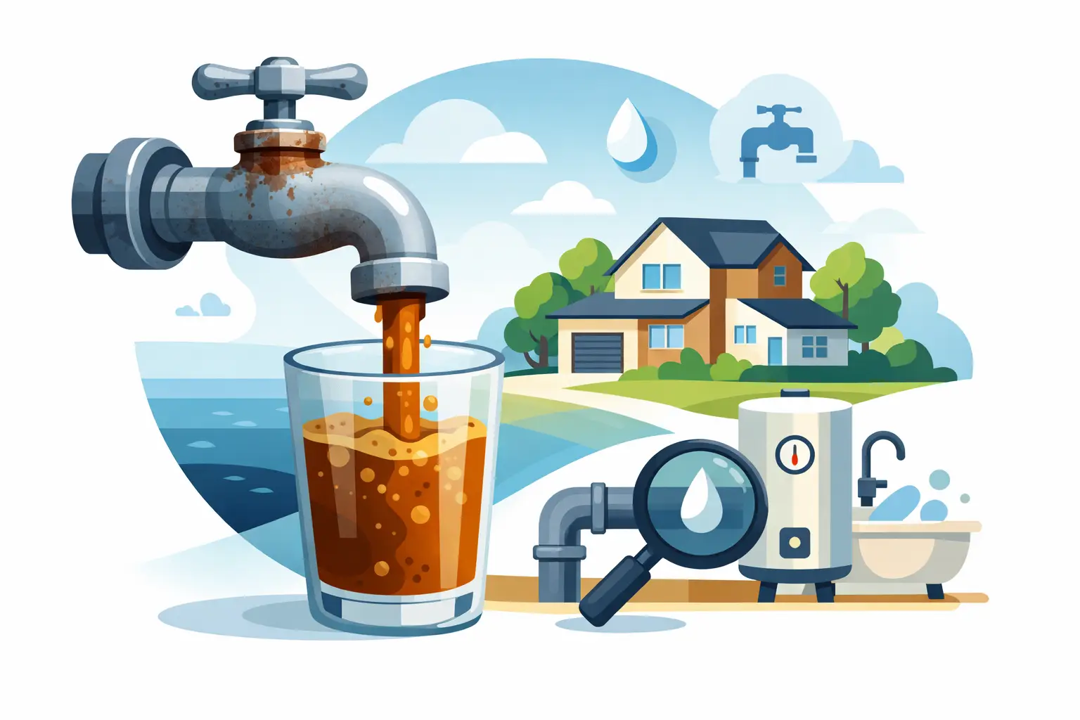 What Rusty Tap Water Means for Your Home