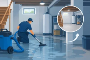 A Basement Flood Repair Case Study That Lasted