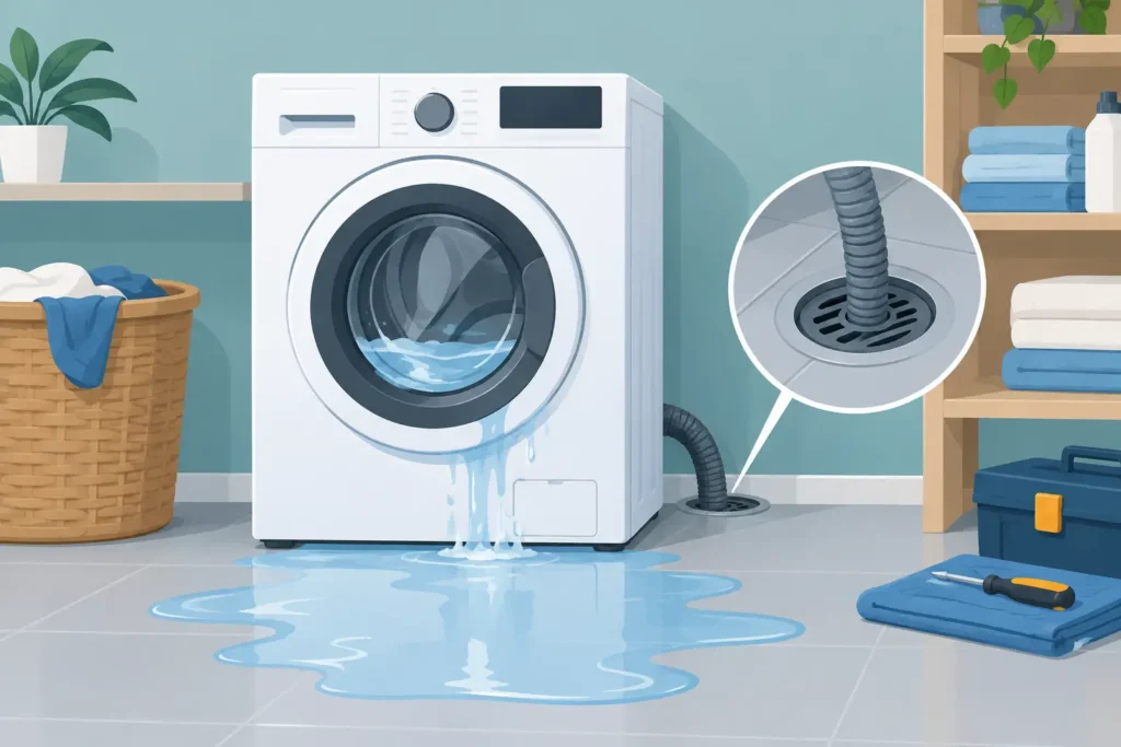 Washing Machine Drain Overflow: What to Do