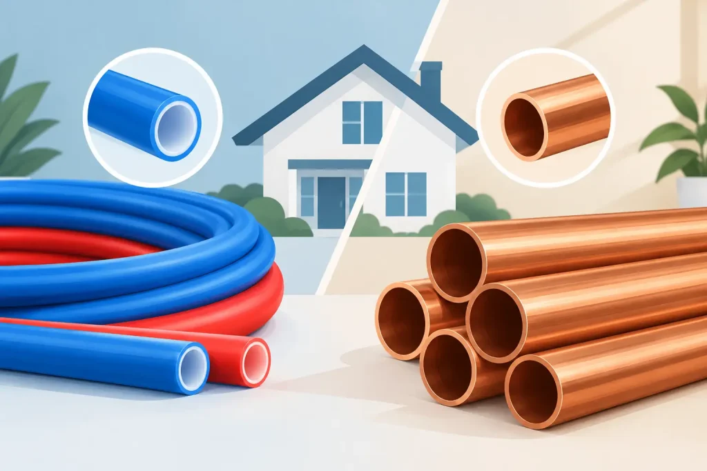 PEX Versus Copper: Which Pipe Fits Your Home?