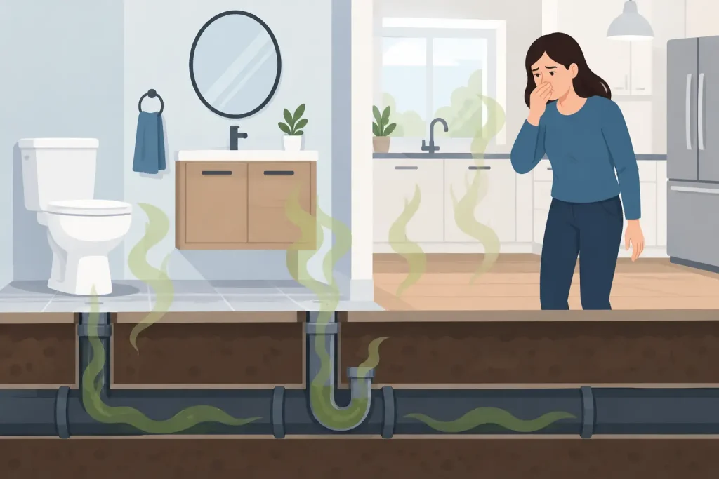 What Causes Sewer Gas Smells in Your Home?